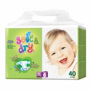 Подгузники Хелен Харпер детские Soft and Dry XL 13-18kg 40шт