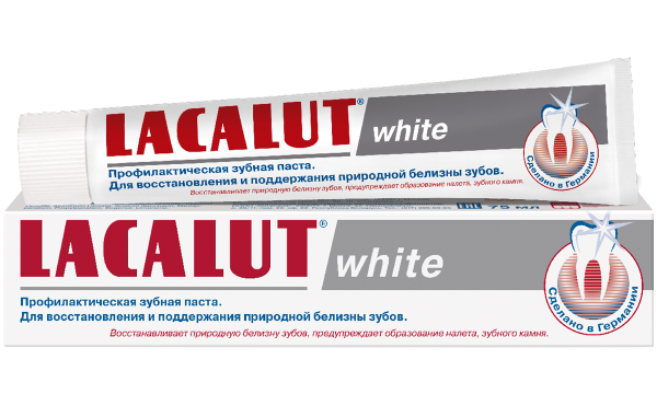 Изображение товара «Лакалют» зубная паста уайт, 75 мл «Лакалют» зубная паста уайт, 75 мл фотография